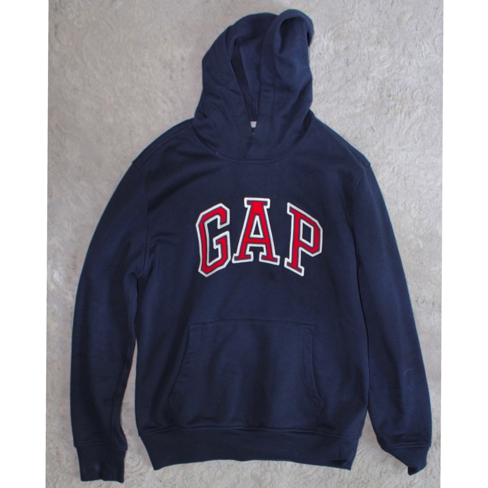 Gap Navy Embroidered Sweatshirt